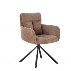 Kėdė IVANA sukamoji (FABB Egon-40 Rudas) NAUJIENA Kėdė IVANA sukamoji (FABB Egon-40 Rudas) NAUJIENA