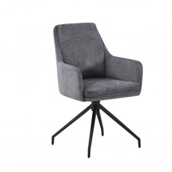 Kėdė TILA sukamoji (FABB Havana-16 Pilkas) Kėdė TILA sukamoji (FABB Havana-16 Pilkas)