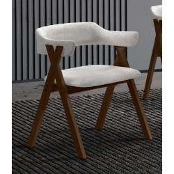 Kėdė AWANA (Riešuto spalva/H31088-02 Šviesiai rudas) V