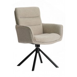 Kėdė NIAGARA sukamoji (Alpine Natural-01 Šviesiai rusvas)