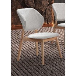 Kėdė UTAMA (Natūralaus medžio spalva/D37070-01 Šviesiai pilkšvas) Kėdė UTAMA (Natūralaus medžio spalva/D37070-01 Šviesiai pilkšvas)