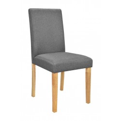 Kėdė VANESA (Natural/Q20-37 Tamsiai pilka) Kėdė VANESA (Natural/Q20-37 Tamsiai pilka)