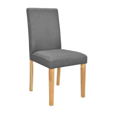 Kėdė VANESA (Natural/Q20-37 Tamsiai pilka) Kėdė VANESA (Natural/Q20-37 Tamsiai pilka)