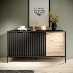 Komoda - indauja RAVE C (Czarny/Artisan) Komoda - indauja RAVE C (Czarny/Artisan)