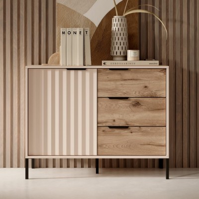 Komoda - indauja RAVE D (Bez/Viking)