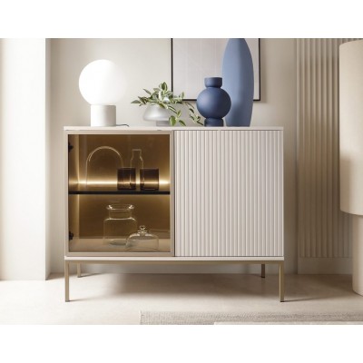 Komoda - indauja SENTO K104 (Cashmere/Szampanski) Komoda - indauja SENTO K104 (Cashmere/Szampanski)