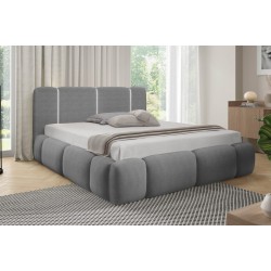 Lova BIANCO 160 su LED apšvietimu (Lambi-12) NAUJIENA