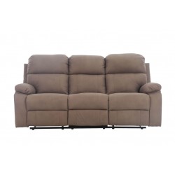Sofa ARS2-BP III trivietė reglaineris (K10-363 Šviesiai rudas)