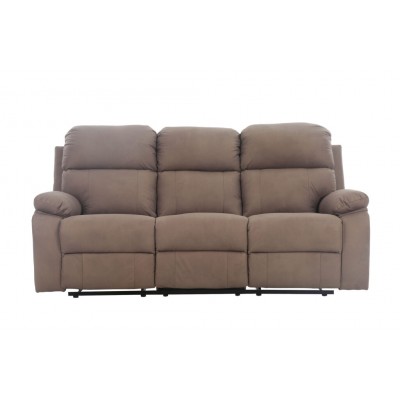 Sofa ARS2-BP III trivietė reglaineris (K10-363 Šviesiai rudas)