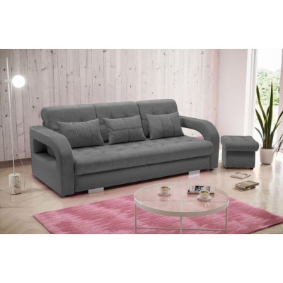 Sofa - lova NN2-BP su pufu (Vogue-16) V