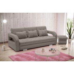 Sofa - lova NN2-BP su pufu (Vogue-04) 