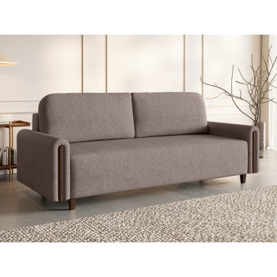 Sofa - lova MADERA (Bubble-04/Orzech) NAUJIENA