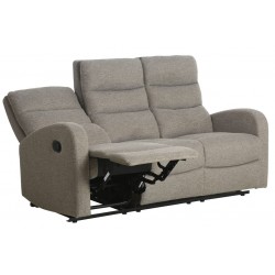 Sofa ORLO-III trivietė reglaineris (Šviesiai rudas) NAUJIENA