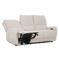 Sofa PRINCE-III ELECTRO trivietė reglaineris (CYM2128-18 Baltas) NAUJIENA