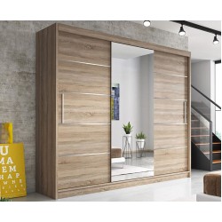 Spinta ALBA-II 250 su veidrodžiu (Sonoma)