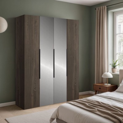 Spinta NICEA 180 su 2 veidrodžiais (Windmill Dark)  NAUJIENA 