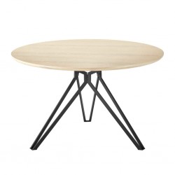 Stalas TH2-BP apvalus (Ashtree Grey)