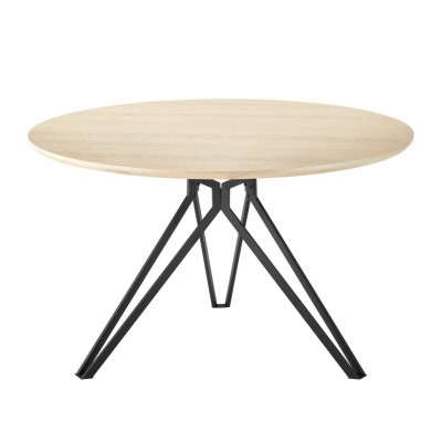 Stalas TH2-BP apvalus (Ashtree Grey)