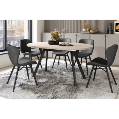 Stalas ALDO-90 apvalus išskleidžiamas (Szampanski) Stalas ALDO-90 apvalus išskleidžiamas (Szampanski)