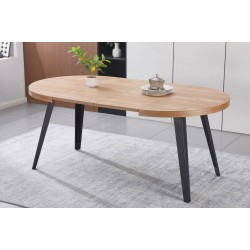 Stalas MITCHEL apvalus išskleidžiamas (Ashtree Natural) - TEIRAUTIS V Stalas MITCHEL apvalus išskleidžiamas (Ashtree Natural) - TEIRAUTIS V