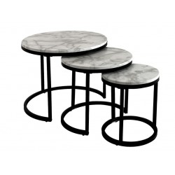 Staliukų komplektas BALTAR (3vnt.) (PVC Marble)