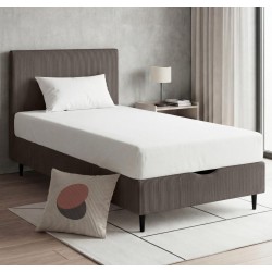 Lova DIVA PLUS 120 (Lincoln Mocca-24) su čiužiniu NAUJIENA