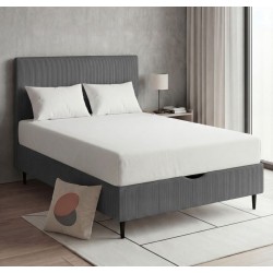 Lova DIVA PLUS 140 (Lincoln Grey-90) su čiužiniu NAUJIENA