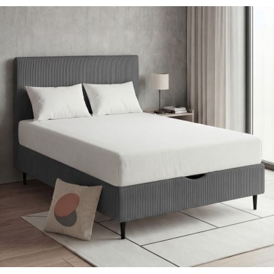 Lova DIVA PLUS 140 (Lincoln Grey-90) su čiužiniu NAUJIENA Lova DIVA PLUS 140 (Lincoln Grey-90) su čiužiniu NAUJIENA