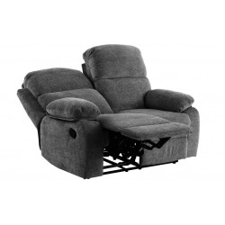 Sofa ARISTOCRAT-II dvivietė reglaineris (Raven-15) NAUJIENA Sofa ARISTOCRAT-II dvivietė reglaineris (Raven-15) NAUJIENA