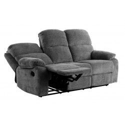 Sofa ARISTOCRAT-III trivietė reglaineris (Raven-15) NAUJIENA Sofa ARISTOCRAT-III trivietė reglaineris (Raven-15) NAUJIENA